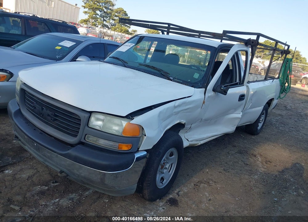 1999 GMC SIERRA 1500 SL VIN: 1GTEC14W7XE515849