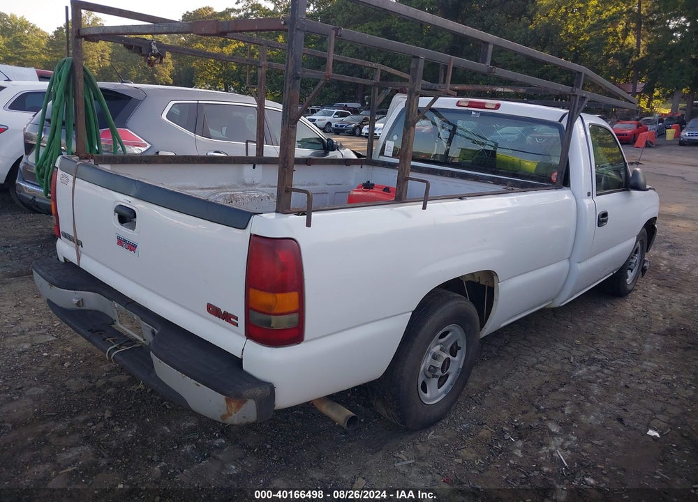 1999 GMC SIERRA 1500 SL VIN: 1GTEC14W7XE515849