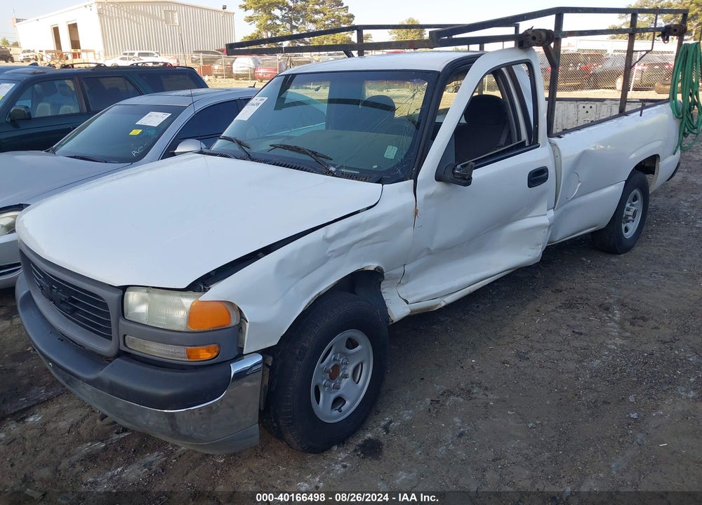 1999 GMC SIERRA 1500 SL VIN: 1GTEC14W7XE515849