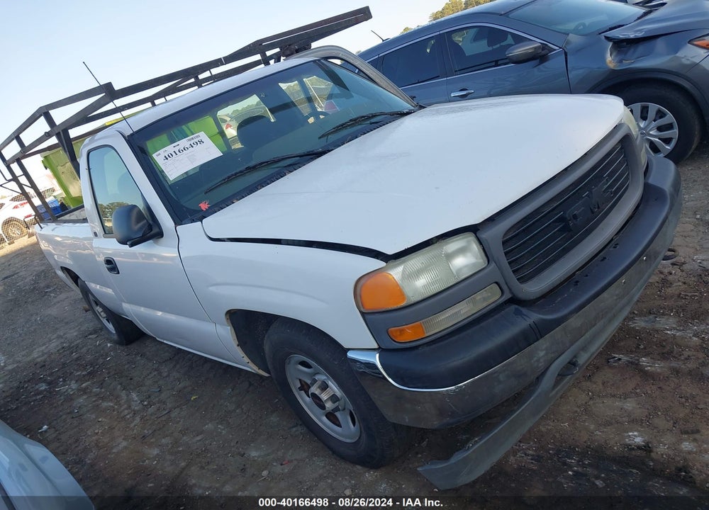 1999 GMC SIERRA 1500 SL VIN: 1GTEC14W7XE515849