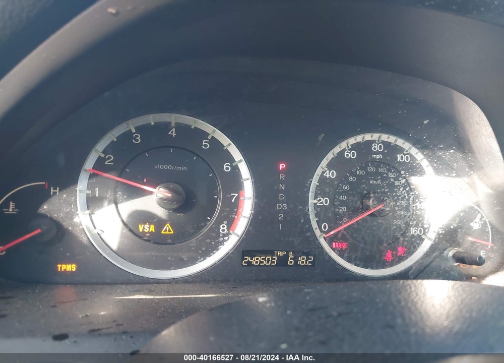 2009 HONDA ACCORD 2.4 LX VIN: JHMCP26339C011350