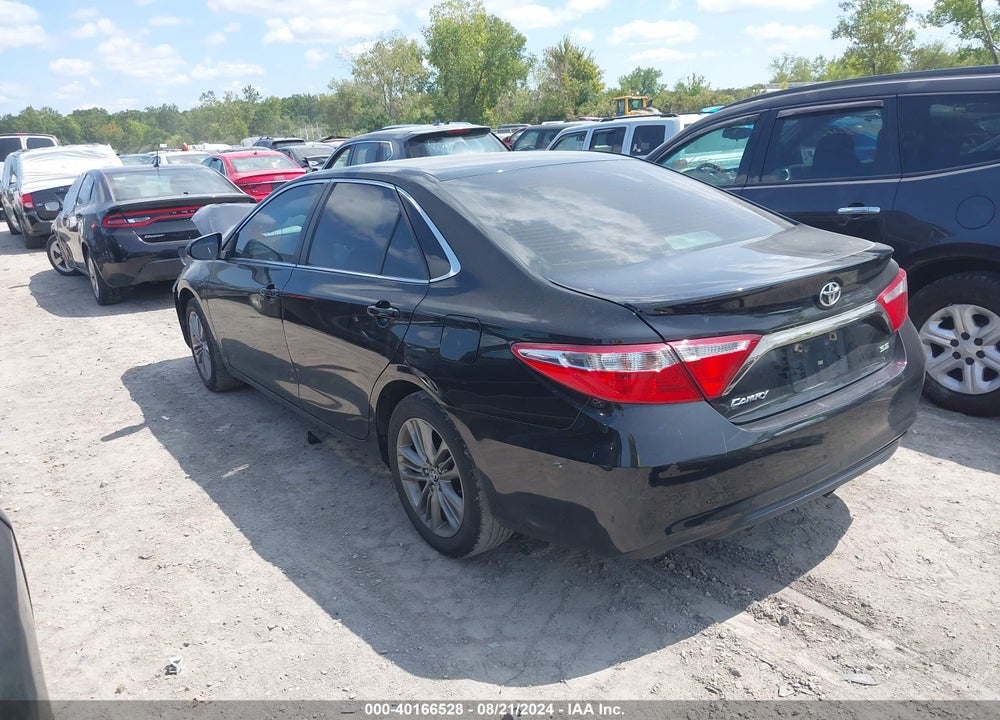 2016 TOYOTA CAMRY SE VIN: 4T1BF1FK3GU185875