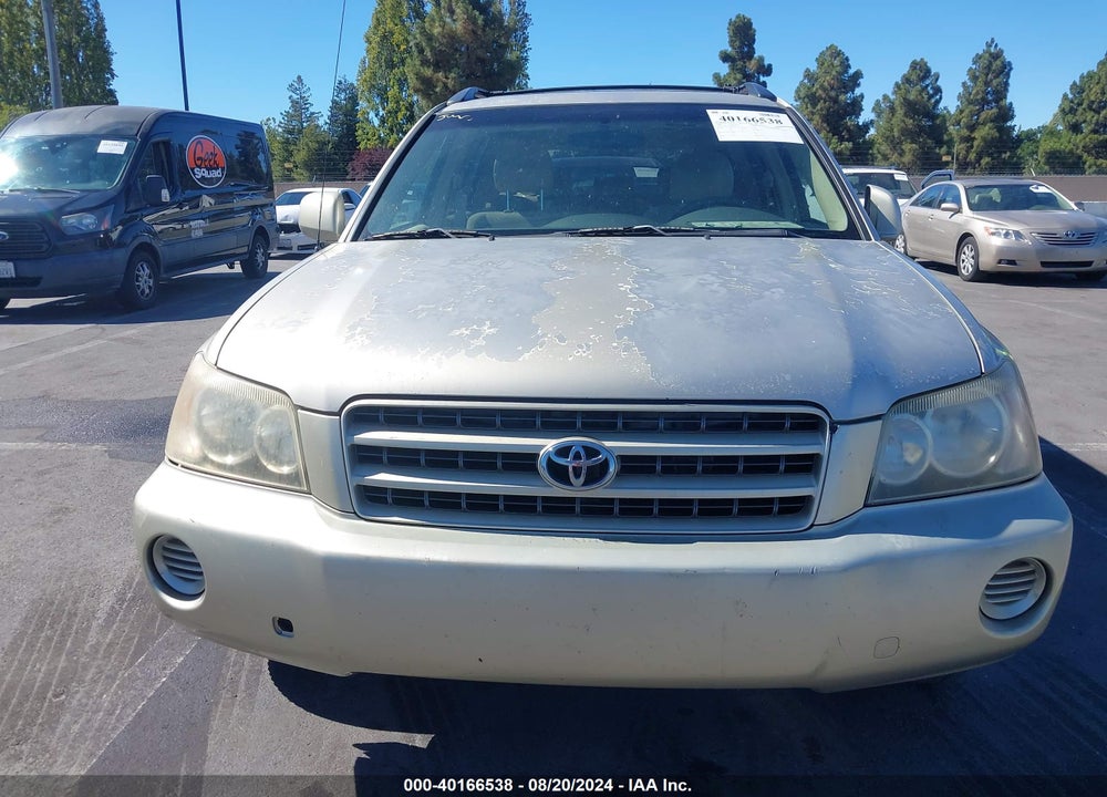 2002 TOYOTA HIGHLANDER VIN: JTEGD21A920045166