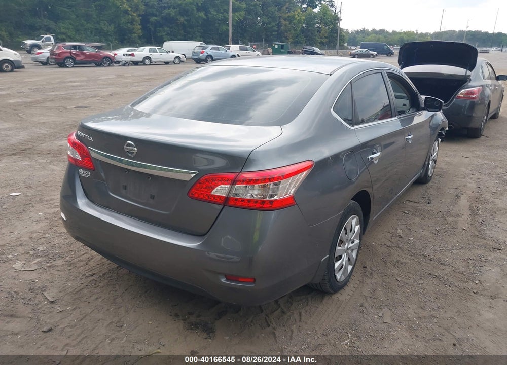 2015 NISSAN SENTRA S VIN: 3N1AB7APXFY311813