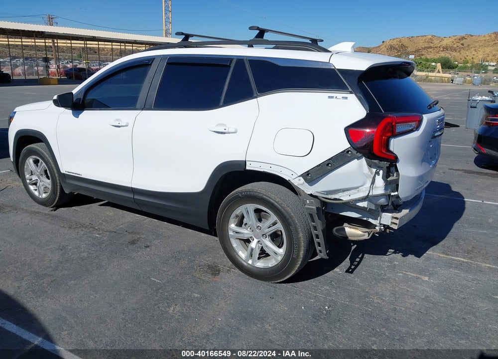 2022 GMC TERRAIN AWD SLE VIN: 3GKALTEV3NL118835