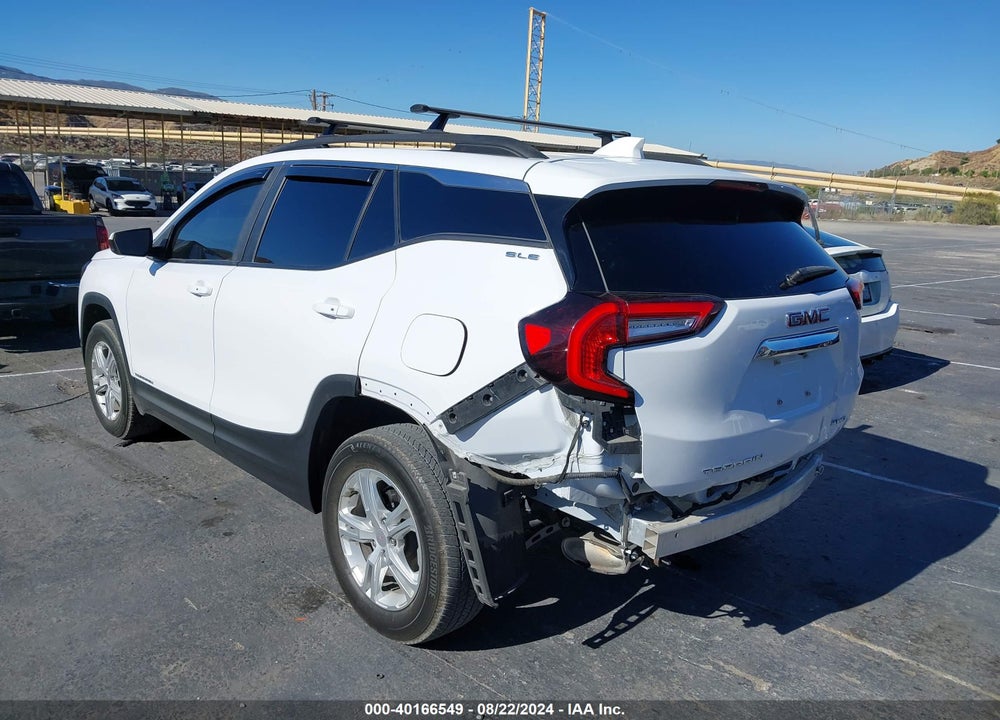 2022 GMC TERRAIN AWD SLE VIN: 3GKALTEV3NL118835