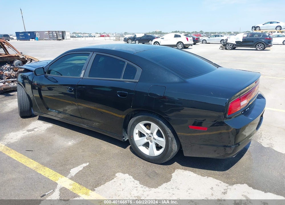 2012 DODGE CHARGER SE VIN: 2C3CDXBG5CH245076