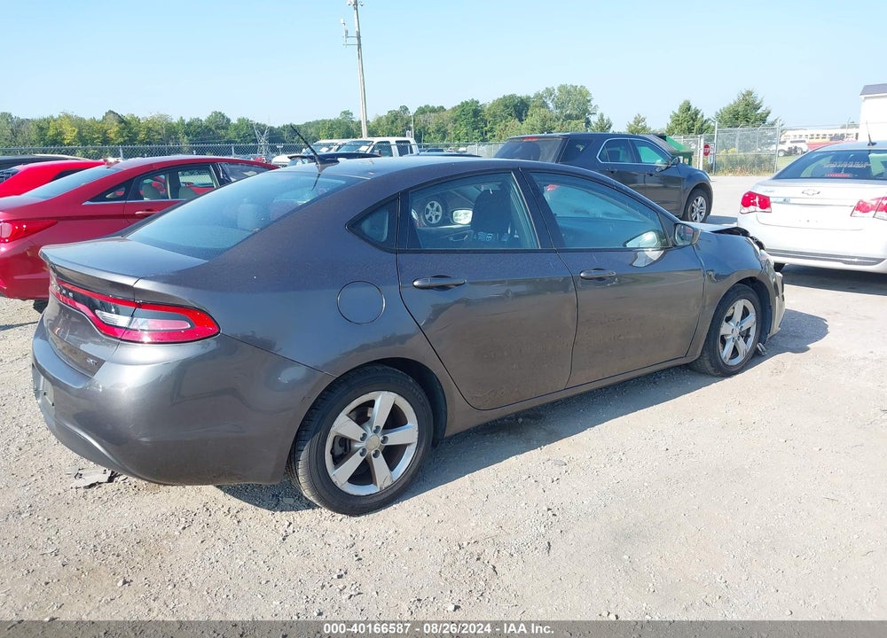 2015 DODGE DART SXT VIN: 1C3CDFBB7FD121066