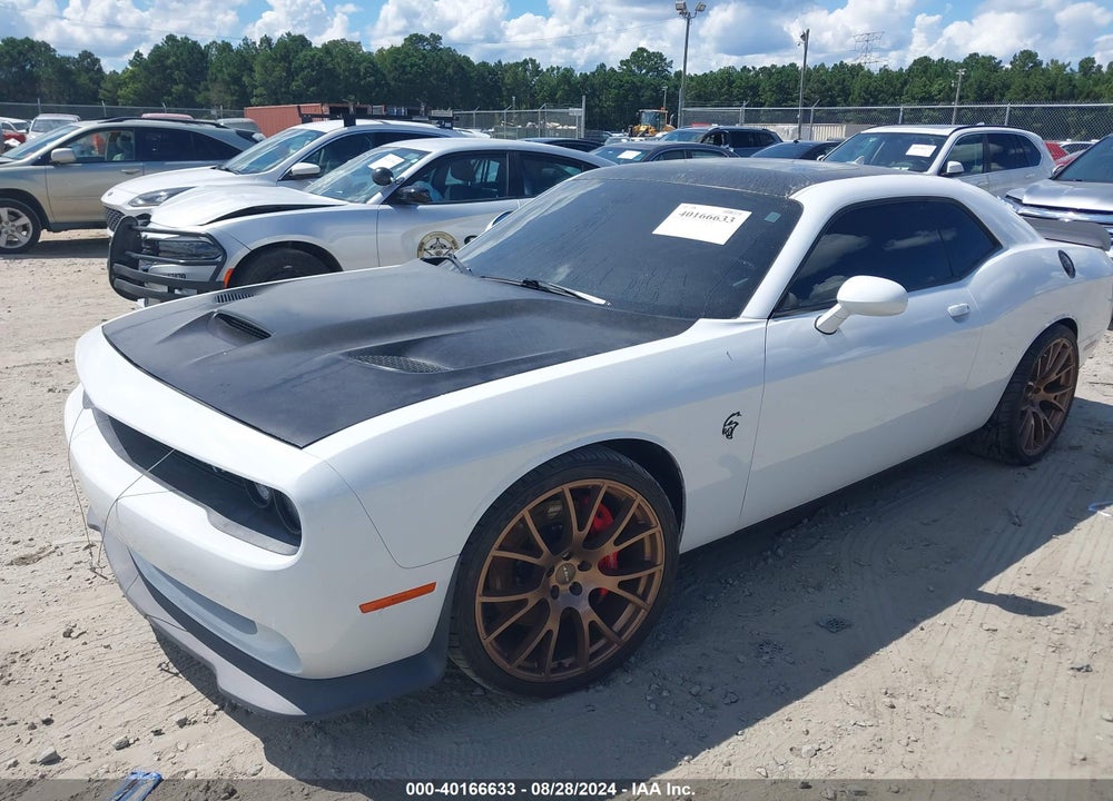 2016 DODGE CHALLENGER SRT HELLCAT VIN: 2C3CDZC92GH148421