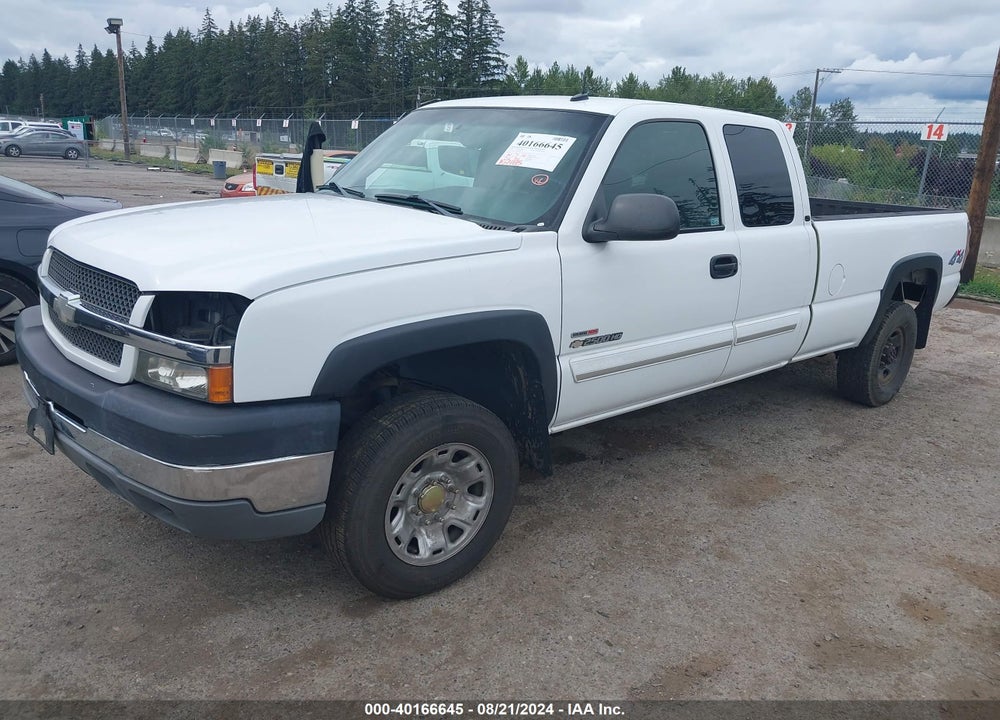 2003 CHEVROLET SILVERADO 2500HD LT VIN: 1GCHK29163E104522