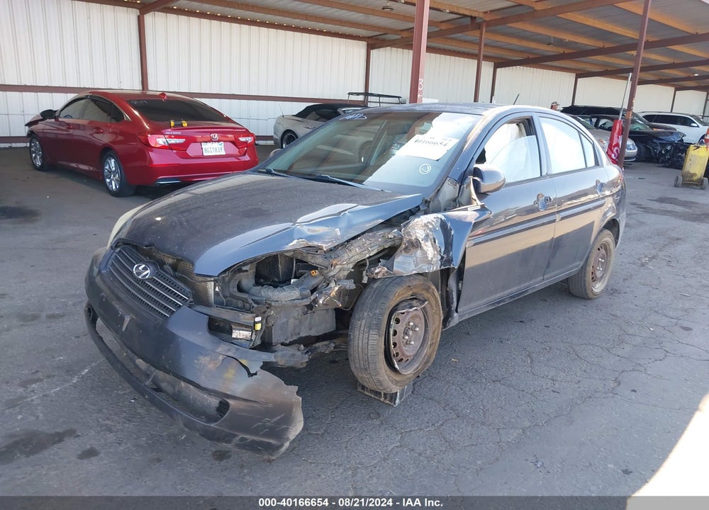 2009 HYUNDAI ACCENT GLS VIN: KMHCN46C59U338616