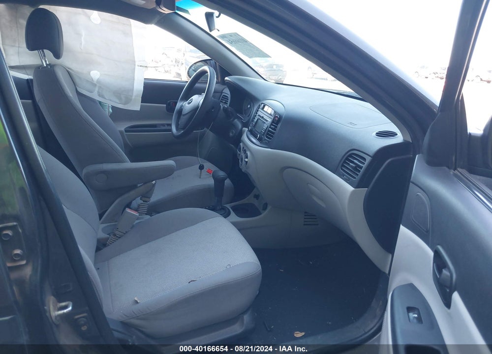 2009 HYUNDAI ACCENT GLS VIN: KMHCN46C59U338616