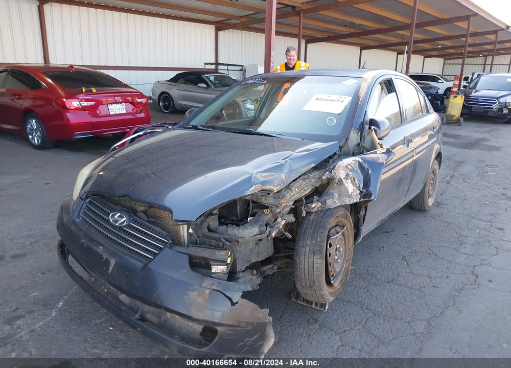2009 HYUNDAI ACCENT GLS VIN: KMHCN46C59U338616
