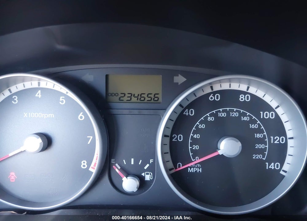 2009 HYUNDAI ACCENT GLS VIN: KMHCN46C59U338616