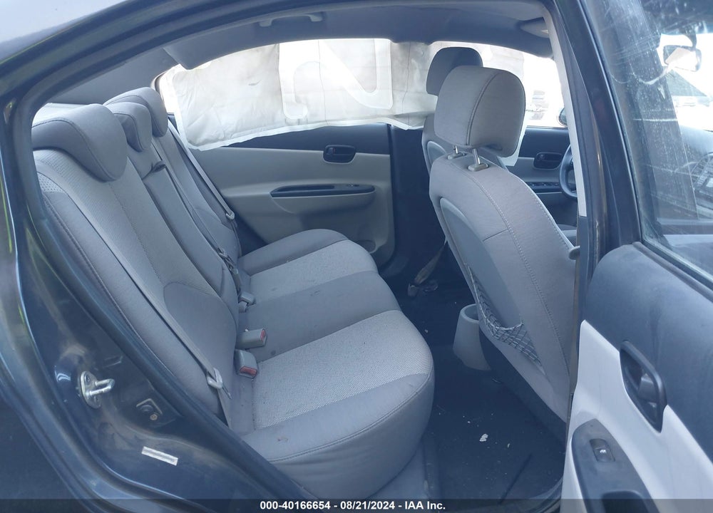 2009 HYUNDAI ACCENT GLS VIN: KMHCN46C59U338616