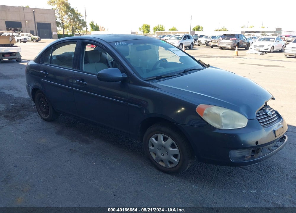 2009 HYUNDAI ACCENT GLS VIN: KMHCN46C59U338616