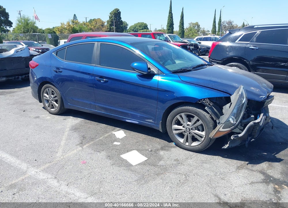 2018 HYUNDAI ELANTRA SEL VIN: 5NPD84LF8JH331835