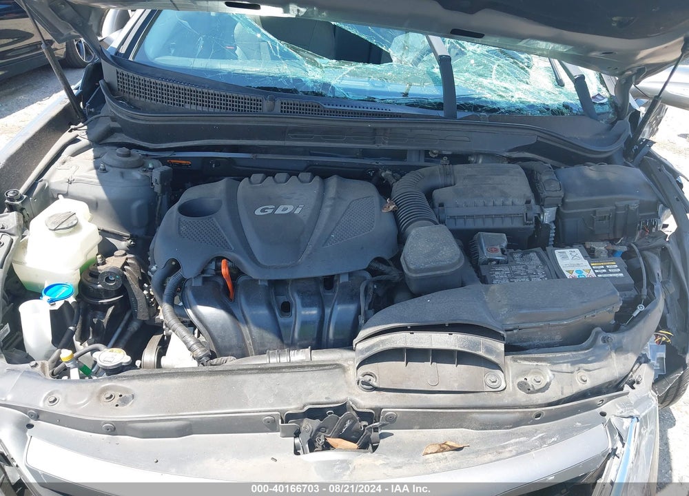 2014 HYUNDAI SONATA GLS VIN: 5NPEB4AC8EH924776