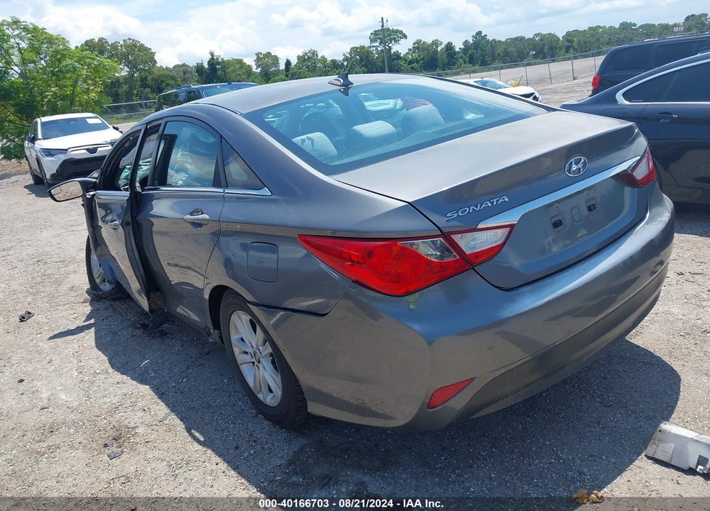 2014 HYUNDAI SONATA GLS VIN: 5NPEB4AC8EH924776