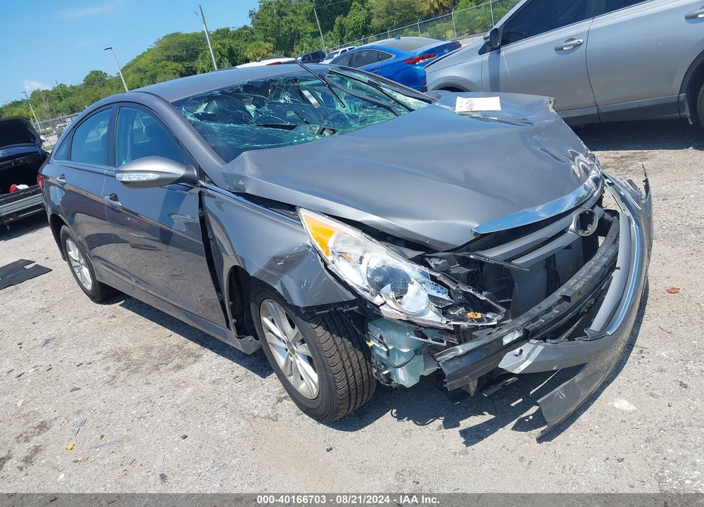 2014 HYUNDAI SONATA GLS VIN: 5NPEB4AC8EH924776