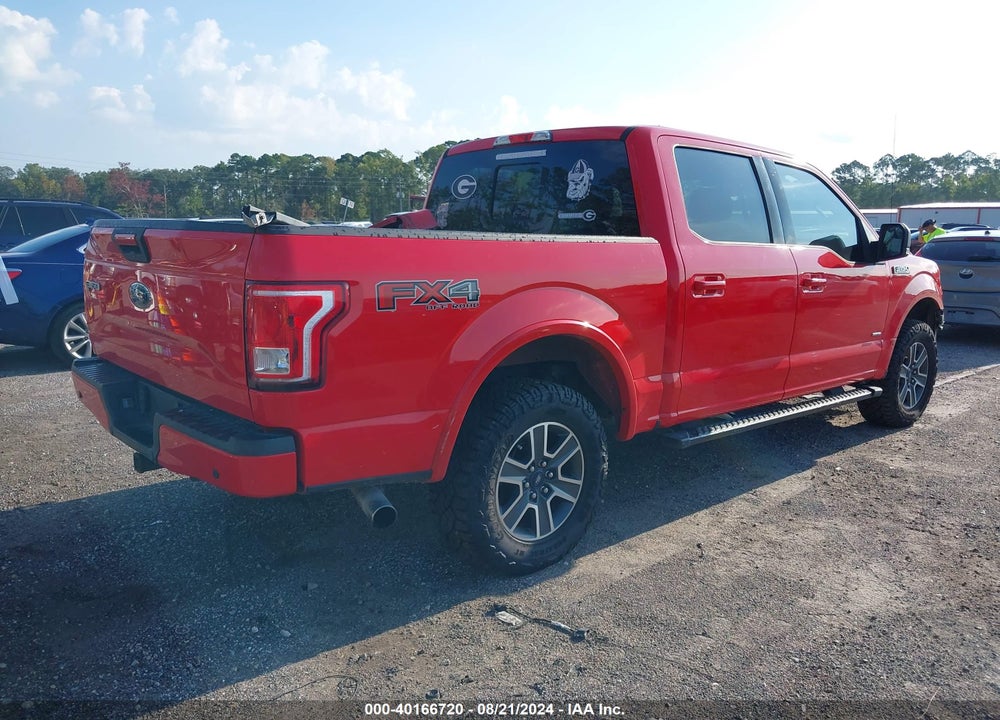 2016 FORD F-150 XLT VIN: 1FTEW1EG5GKF85138