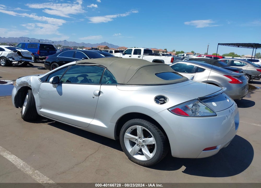 2007 MITSUBISHI ECLIPSE SPYDER GS VIN: 4A3AL25F87E009849