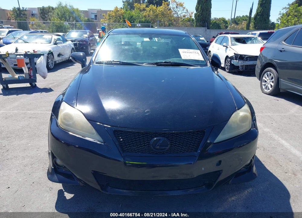 2011 LEXUS IS 250 VIN: JTHBF5C21B5155114