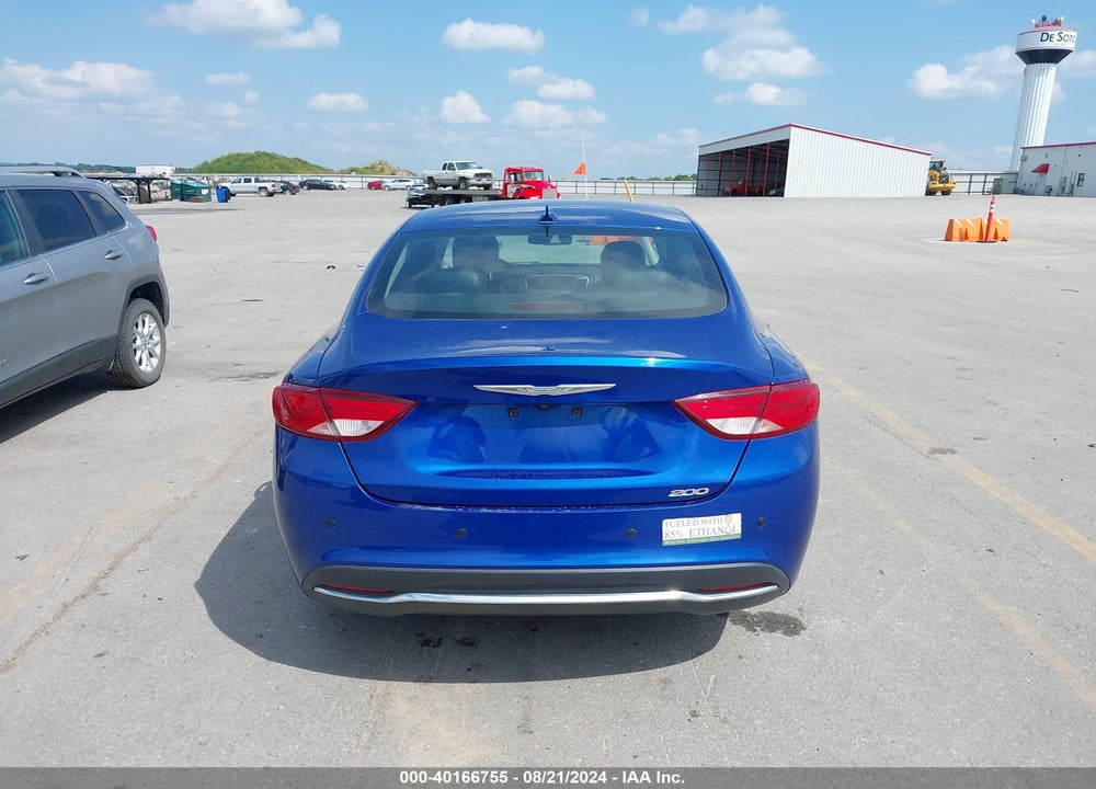 2016 CHRYSLER 200 LIMITED PLATINUM VIN: 1C3CCCAB0GN186954