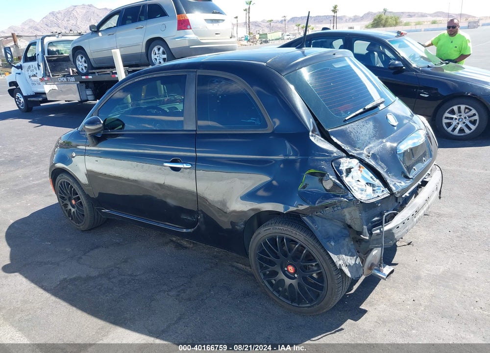 2012 FIAT 500 POP VIN: 3C3CFFAR6CT198462