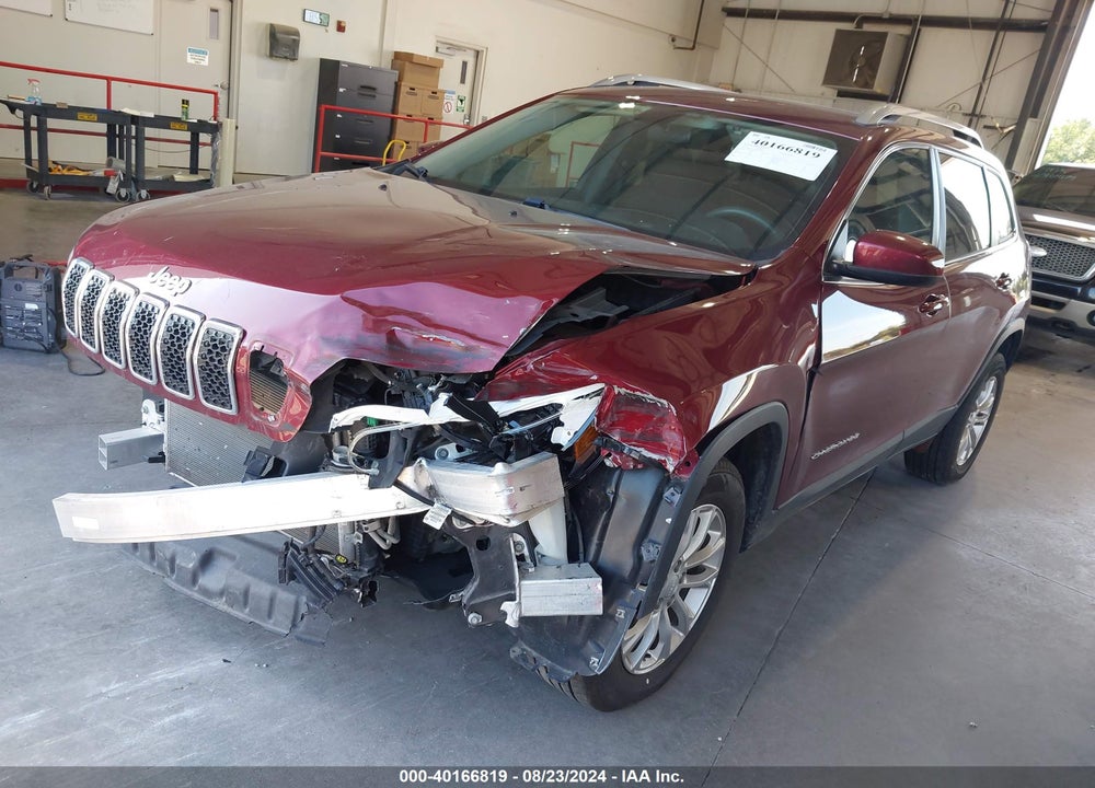 2019 JEEP CHEROKEE LATITUDE 4X4 VIN: 1C4PJMCB6KD334819