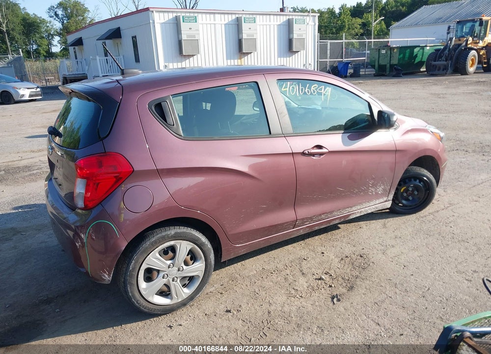 2020 CHEVROLET SPARK FWD LS AUTOMATIC VIN: KL8CB6SA3LC414112