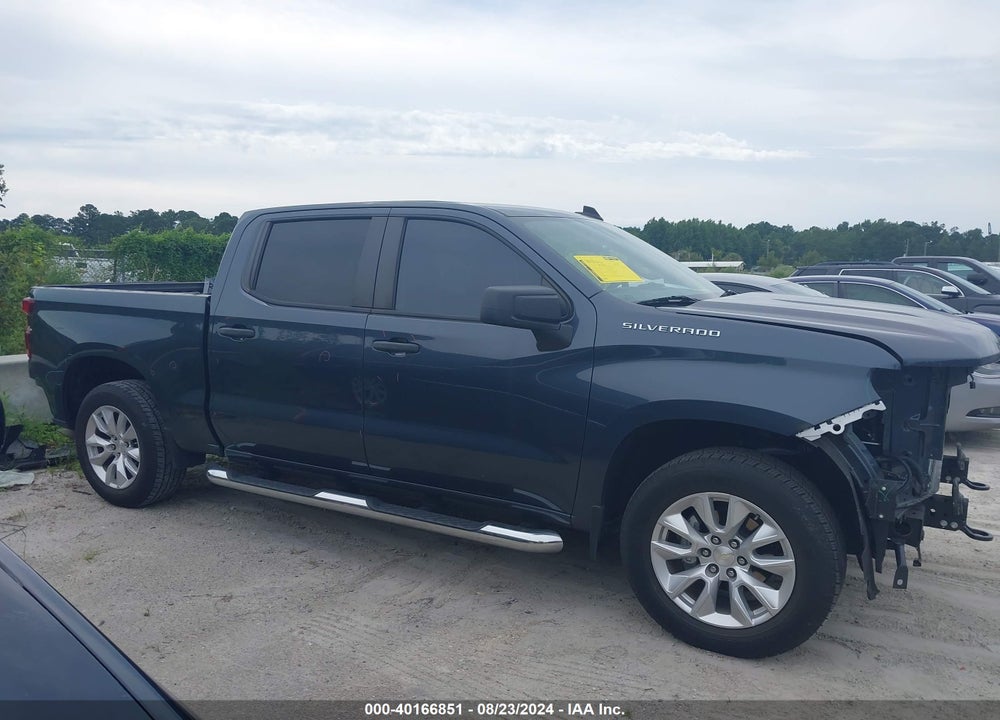 2021 CHEVROLET SILVERADO 1500 2WD SHORT BED CUSTOM VIN: 1GCPWBEK1MZ400850