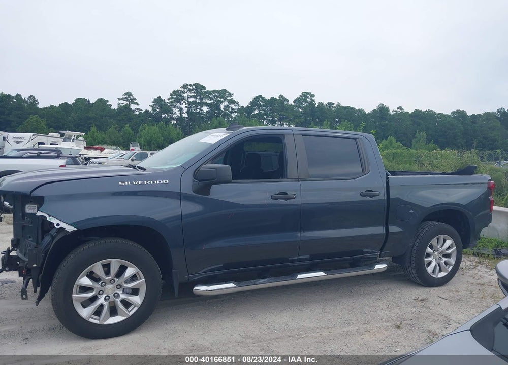 2021 CHEVROLET SILVERADO 1500 2WD SHORT BED CUSTOM VIN: 1GCPWBEK1MZ400850