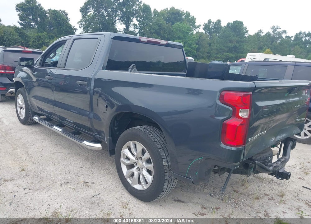 2021 CHEVROLET SILVERADO 1500 2WD SHORT BED CUSTOM VIN: 1GCPWBEK1MZ400850