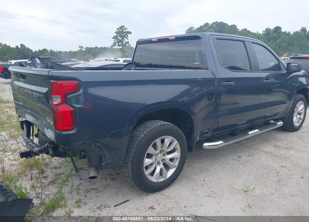 2021 CHEVROLET SILVERADO 1500 2WD SHORT BED CUSTOM VIN: 1GCPWBEK1MZ400850