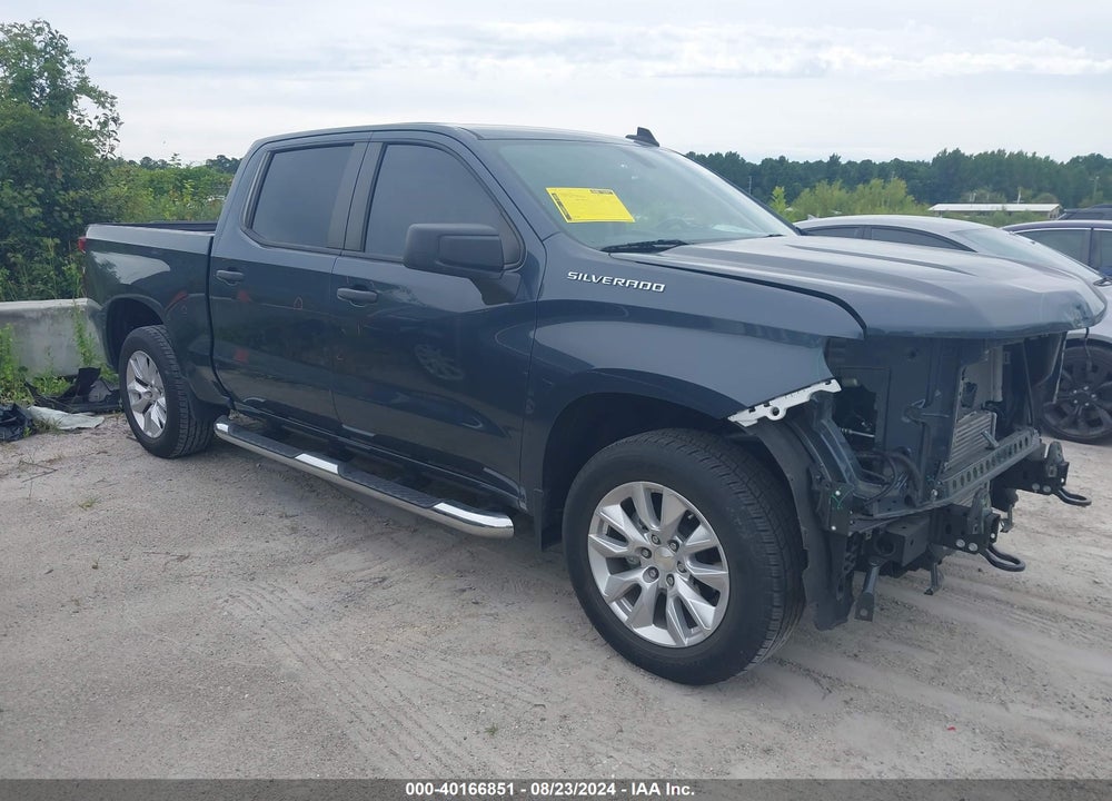 2021 CHEVROLET SILVERADO 1500 2WD SHORT BED CUSTOM VIN: 1GCPWBEK1MZ400850