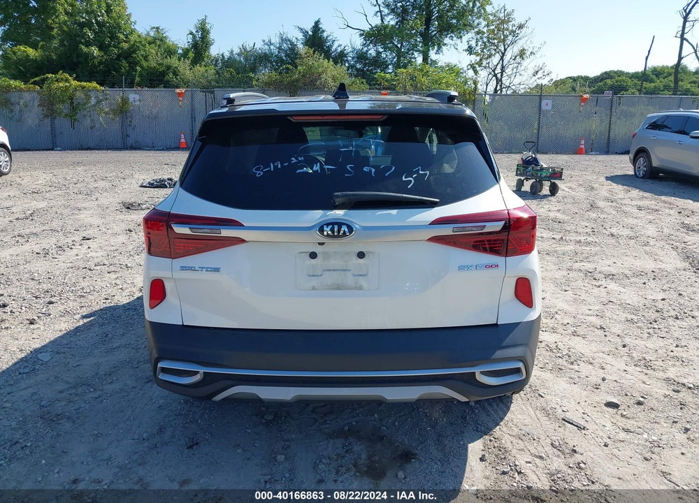 2021 KIA SELTOS SX TURBO VIN: KNDETCA24M7203842