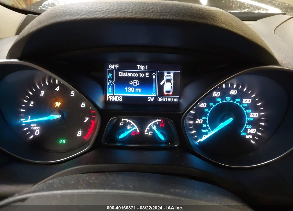 2014 FORD ESCAPE TITANIUM VIN: 1FMCU9J95EUC40904