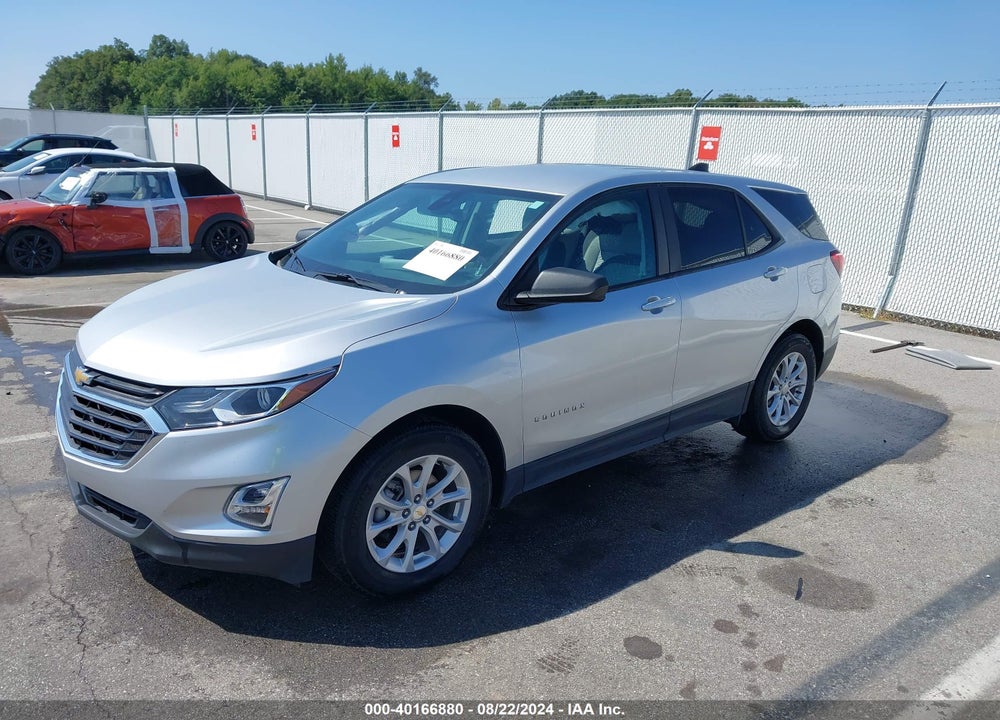 2021 CHEVROLET EQUINOX FWD LS VIN: 3GNAXHEV5MS160805