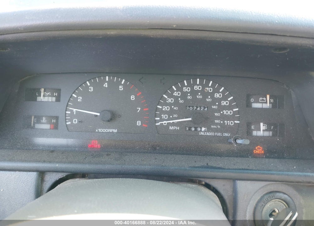 1997 TOYOTA T100 DX V6 VIN: JT4TN12D8V0033792