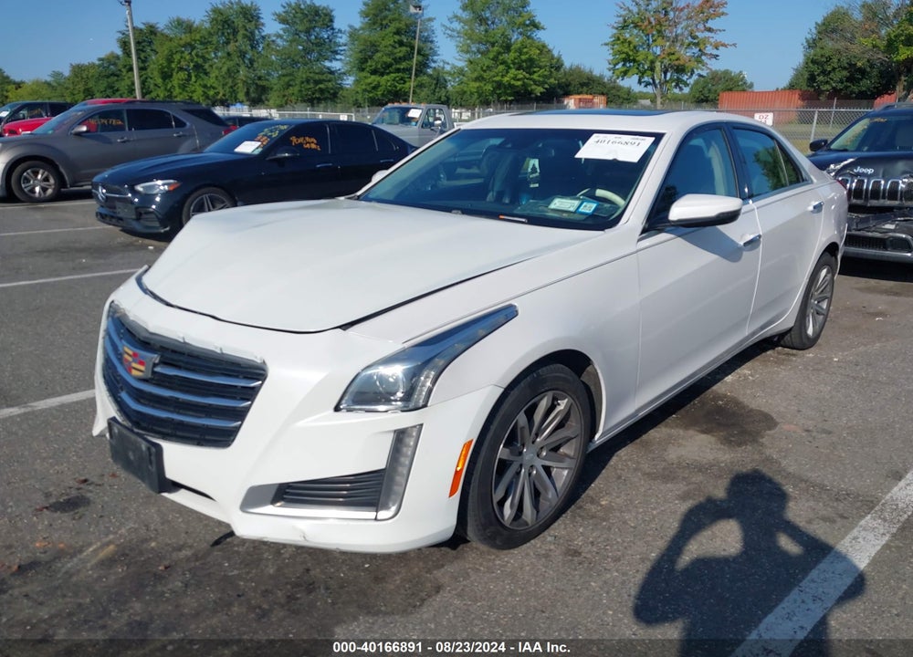 2016 CADILLAC CTS LUXURY COLLECTION VIN: 1G6AX5SX5G0122440