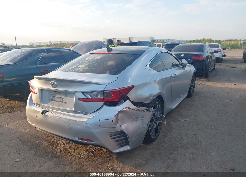 2016 LEXUS RC 200T VIN: JTHHA5BC2G5001084