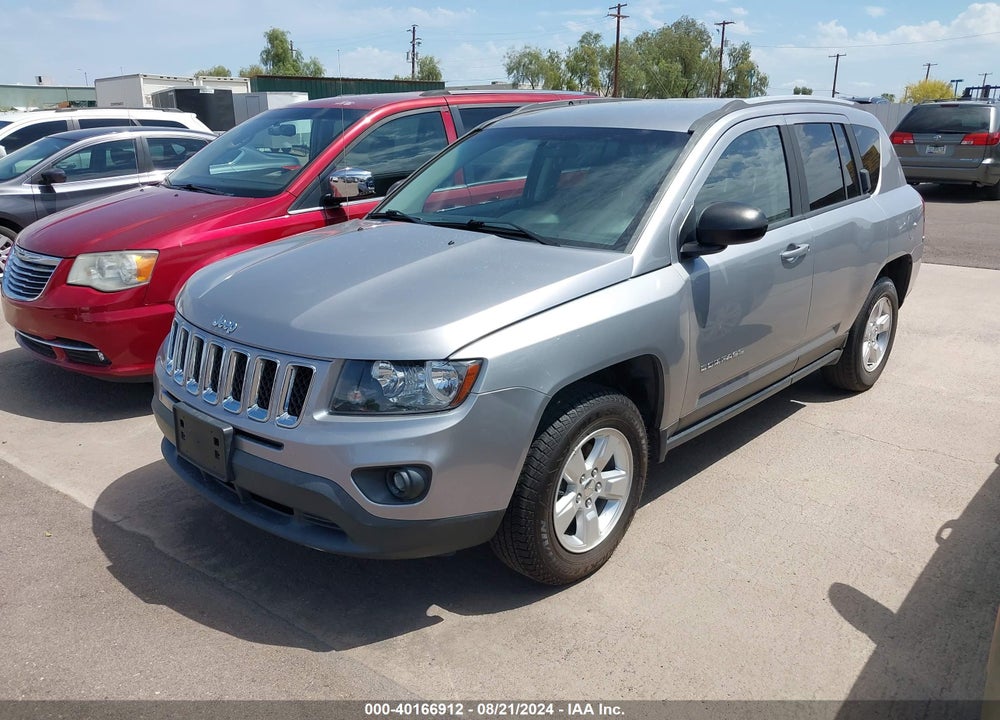 2015 JEEP COMPASS SPORT VIN: 1C4NJCBA1FD273413