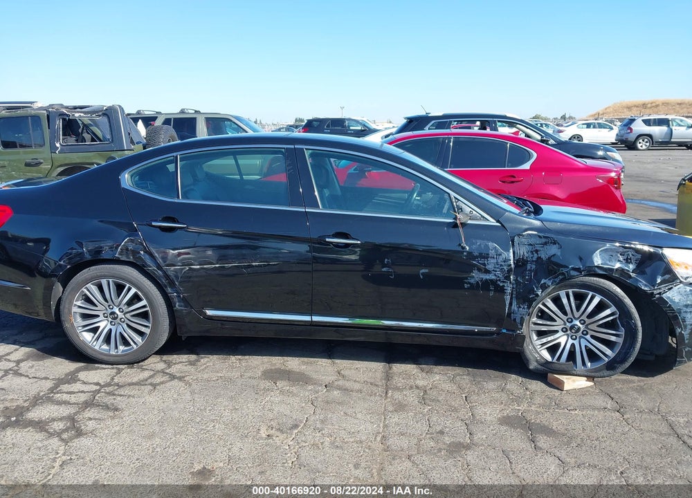 2016 KIA CADENZA PREMIUM VIN: KNALN4D72G5218125