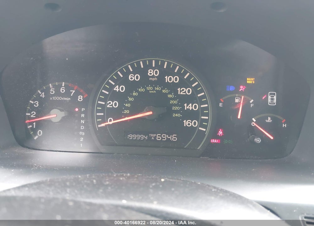 2004 HONDA ACCORD 2.4 LX VIN: 1HGCM56324A140701