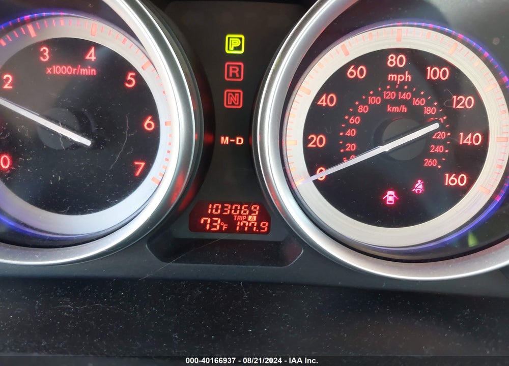 2009 MAZDA MAZDA6 VIN: 1YVHP82A895M18755
