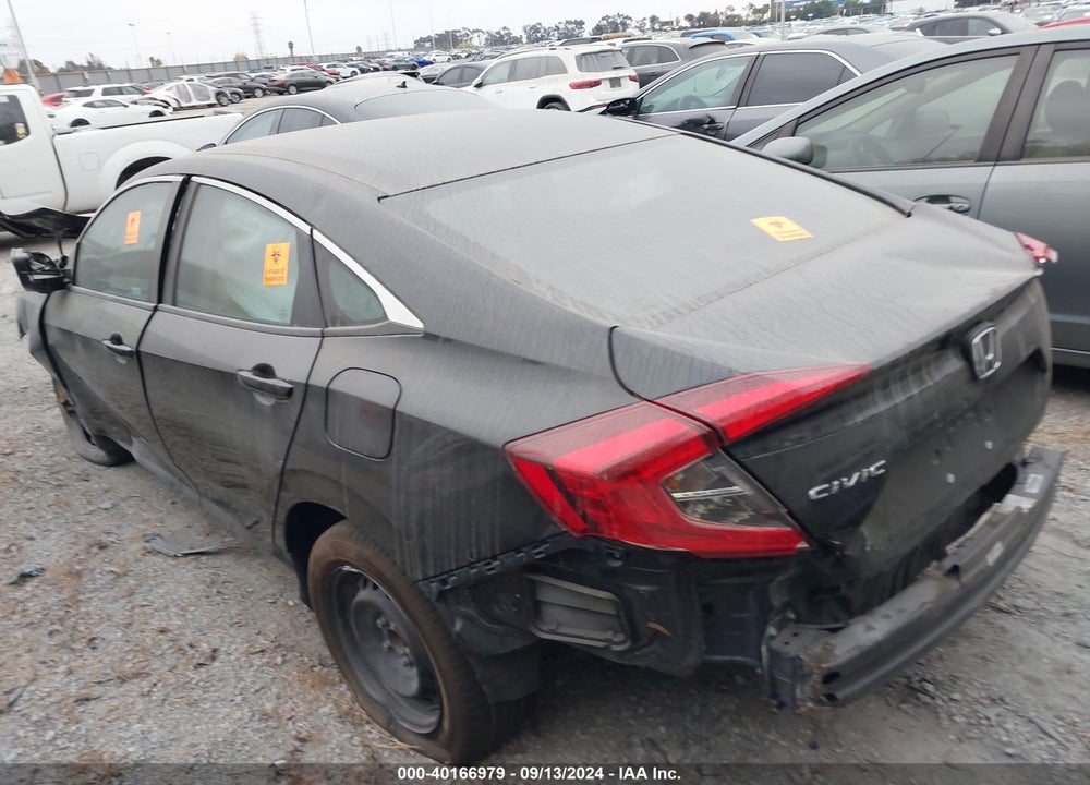 2019 HONDA CIVIC LX VIN: 2HGFC2F62KH594843