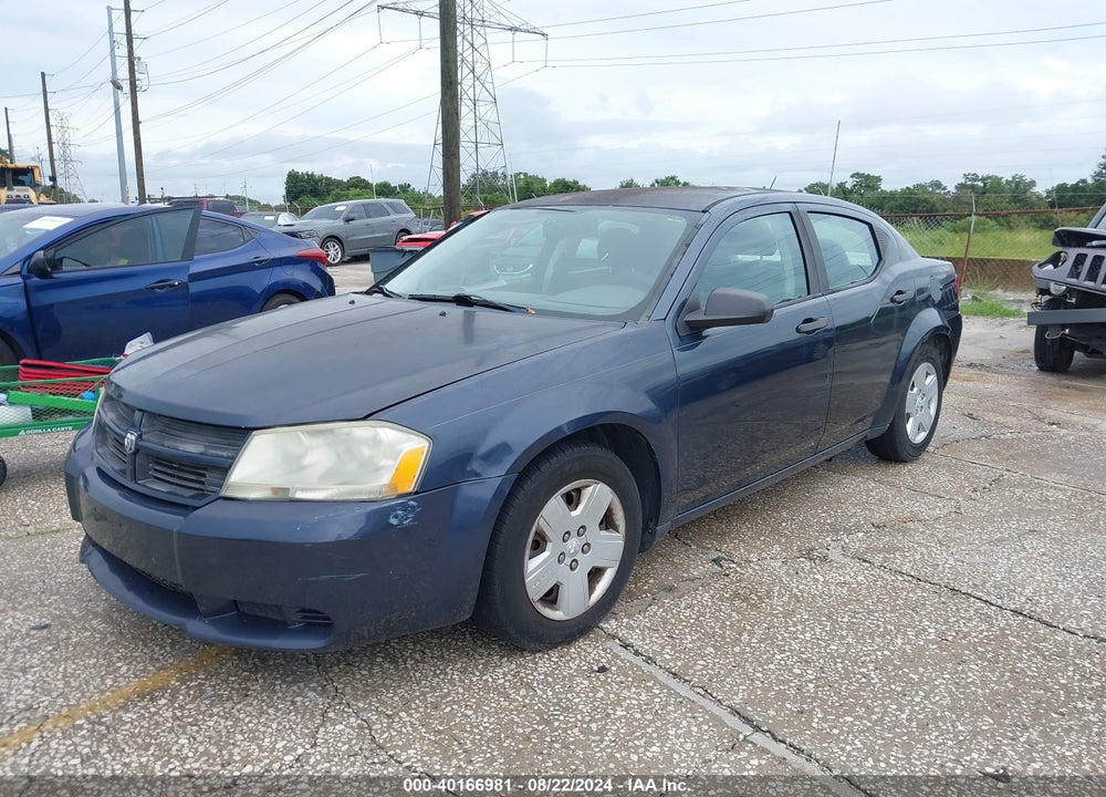 2008 DODGE AVENGER SE VIN: 1B3LC46J18N278028