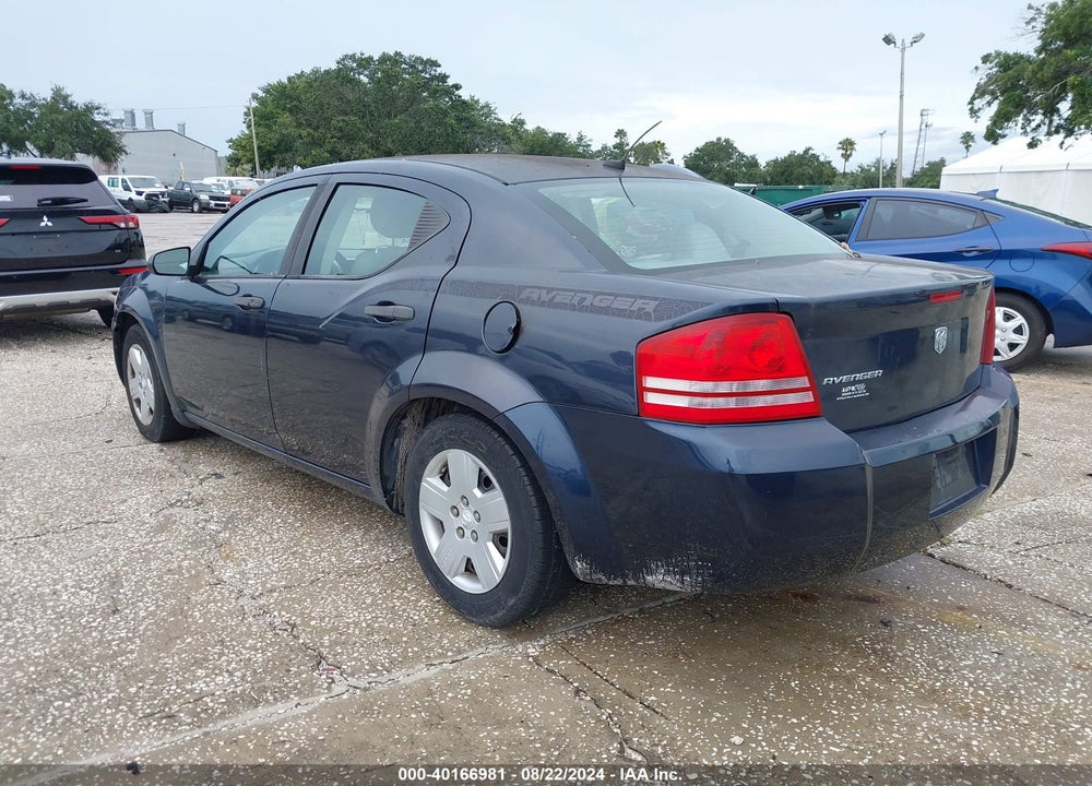 2008 DODGE AVENGER SE VIN: 1B3LC46J18N278028