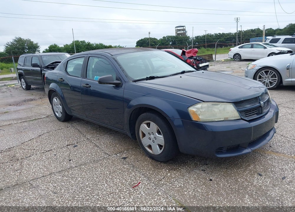 2008 DODGE AVENGER SE VIN: 1B3LC46J18N278028